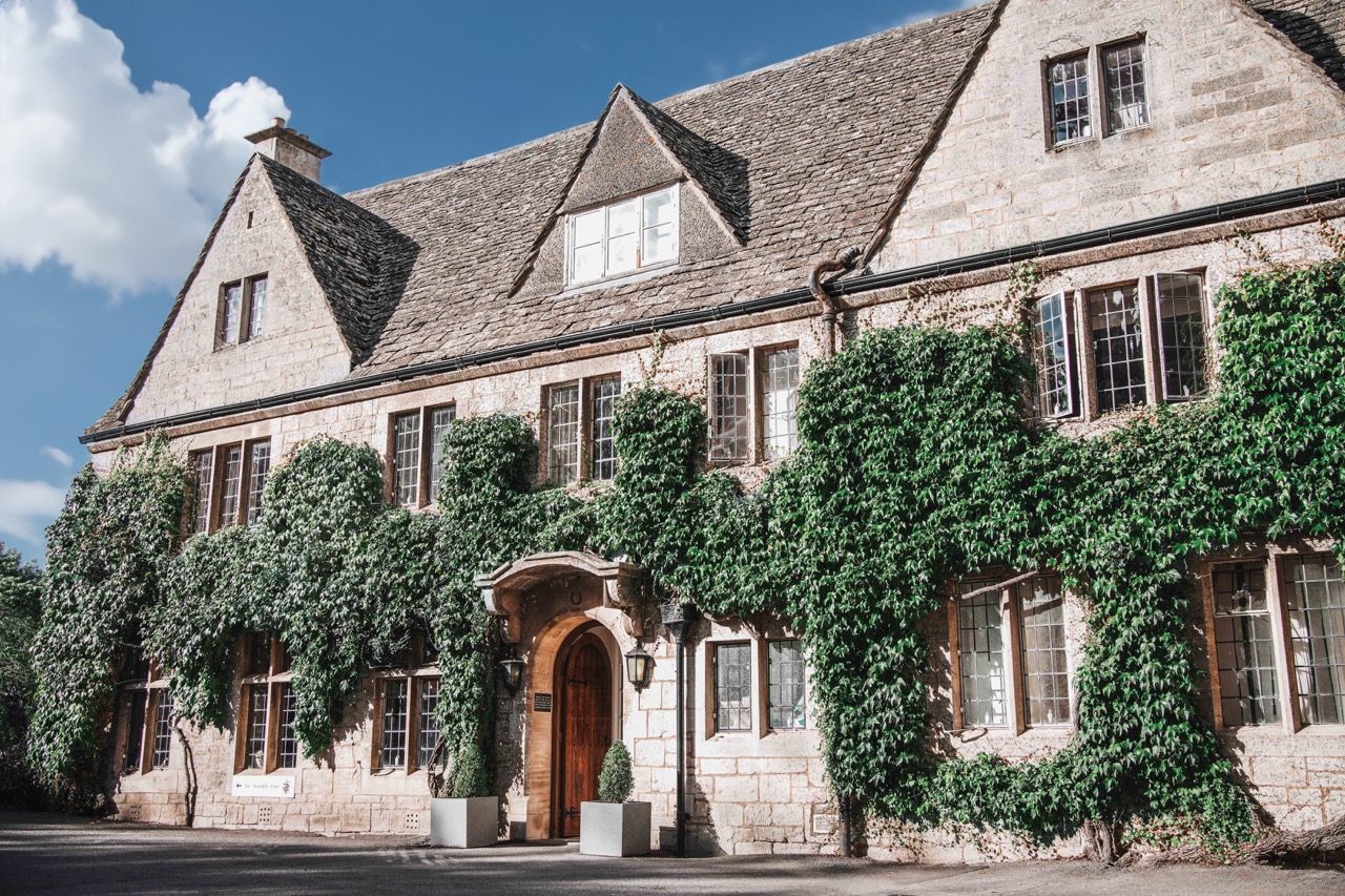 Exterior shot of Hatton Court Hotel