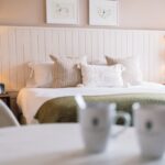 Heritage room set up at hatton court hotel